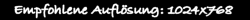 Empfohlene Auflösung 1024x 768 - Internet Explorer empfohlen